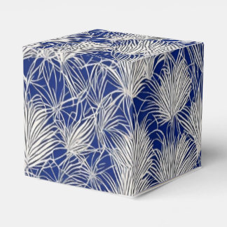 Japanese flower and grass pattern favor boxes