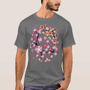 Japanese Flower Japan Sakura Cherry Blossom T-Shirt
