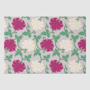 Japanese Flower Pattern Tissue Paper