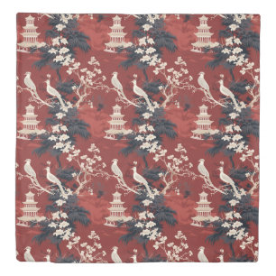 Japanese flowers,Sakura,Cherry blossom, Ume plum  Duvet Cover