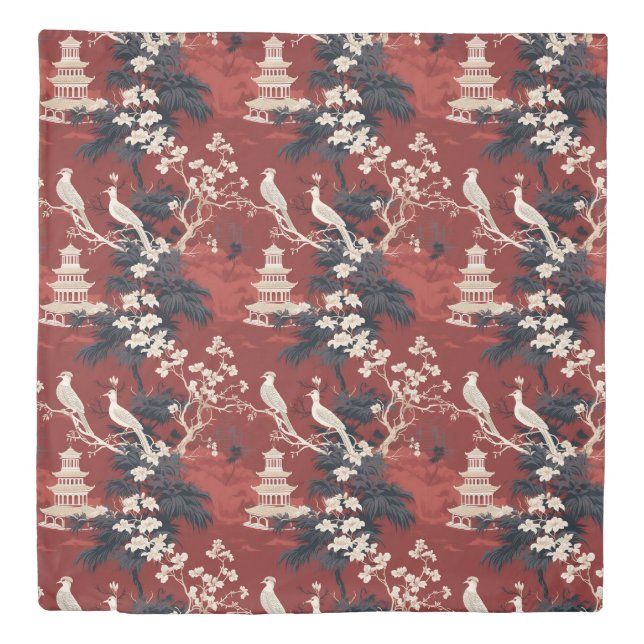 Japanese flowers,Sakura,Cherry blossom, Ume plum  Duvet Cover (Front)