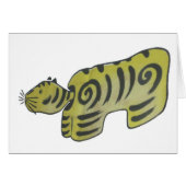 Japanese Folk Art Tiger (Front Horizontal)