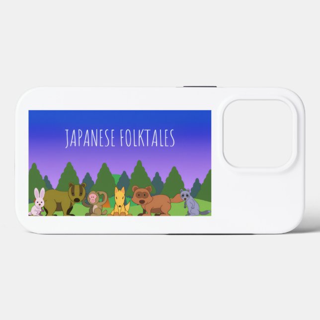 JAPANESE FOLKTALES Case-Mate iPhone CASE (Back (Horizontal))