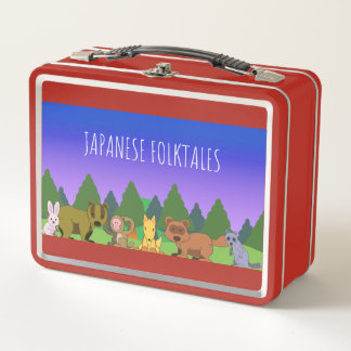JAPANESE FOLKTALES METAL LUNCH BOX
