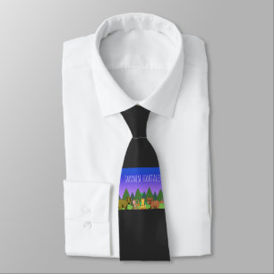 JAPANESE FOLKTALES NECK TIE