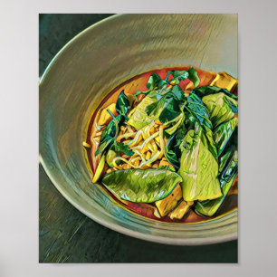 Japanese Food Art Poster