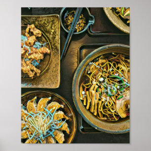 Japanese Food Lovers Gift Poster