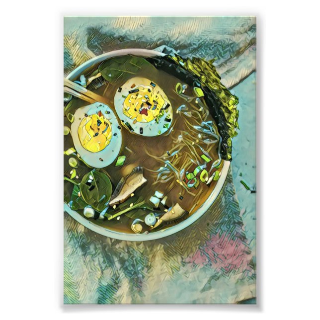 Japanese Food Lovers Photo Print (Front)