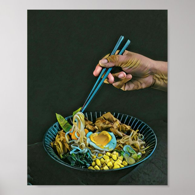 Japanese Food Lovers Poster (Front)