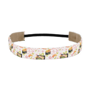 Japanese Food: Sushi Pattern 2 Athletic Headband