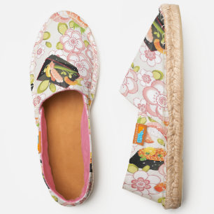 Japanese Food: Sushi Pattern 2 Espadrilles