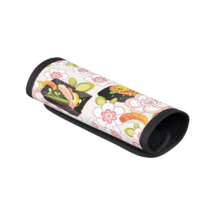 Japanese Food: Sushi Pattern 2 Luggage Handle Wrap