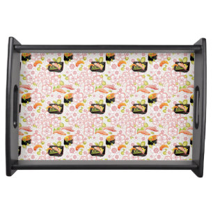 Japanese Food: Sushi Pattern 2 Serving Tray