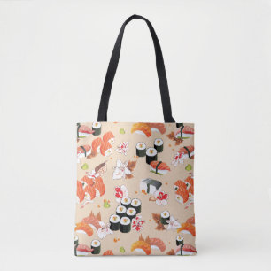Japanese Food: Sushi Pattern 3 Tote Bag