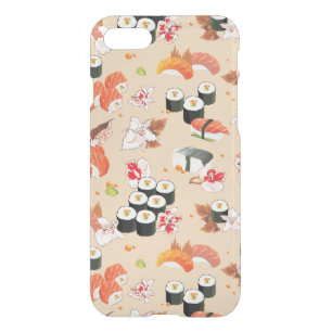 Japanese Food: Sushi Pattern 3 iPhone SE/8/7 Case