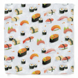 Japanese Food: Sushi Pattern Bandana