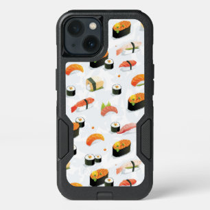 Japanese Food: Sushi Pattern iPhone 13 Case