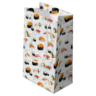 Japanese Food: Sushi Pattern Small Gift Bag