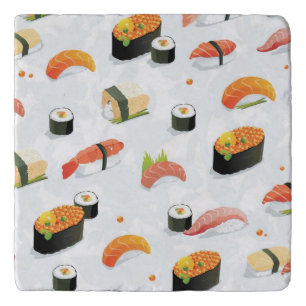 Japanese Food: Sushi Pattern Trivet