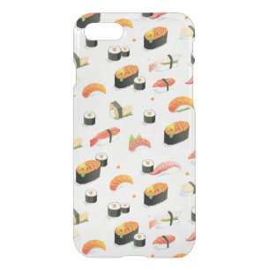 Japanese Food: Sushi Pattern iPhone SE/8/7 Case