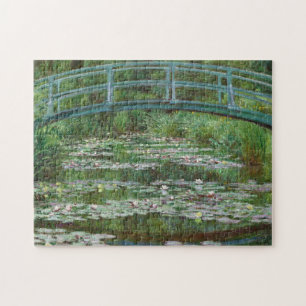 Japanese Footbridge Claude Monet French Art Jigsaw Puzzle