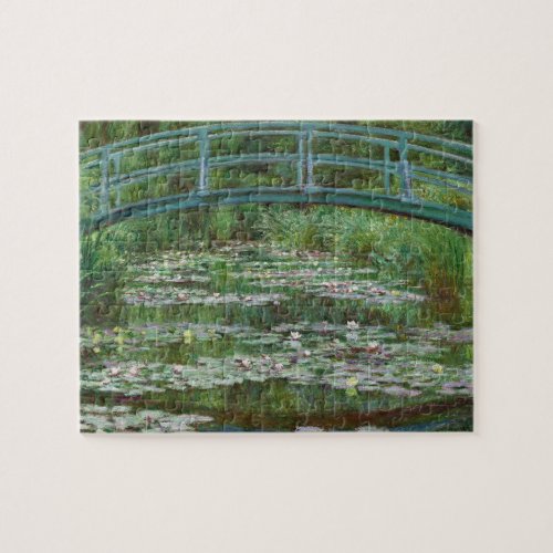 Japanese Footbridge Claude Monet French Art Jigsaw Puzzle