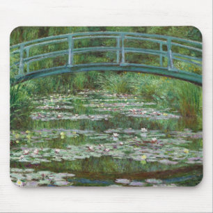 Japanese Footbridge Claude Monet French Art Mouse Pad