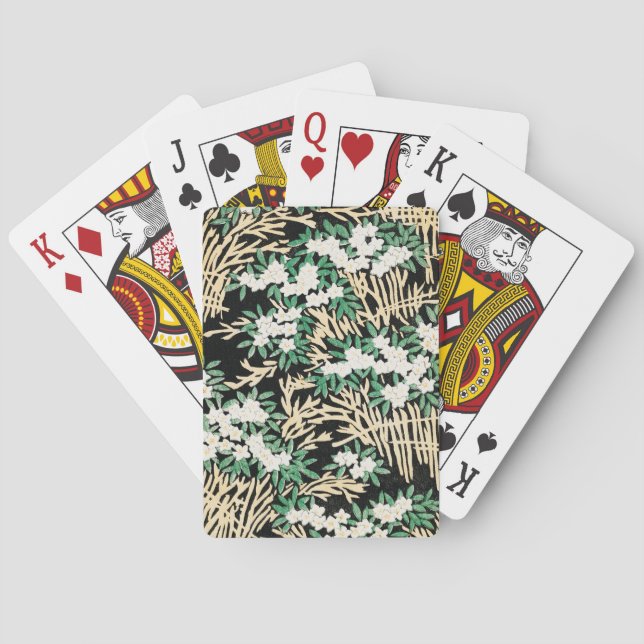 Japanese Forest  Poker Cards (Back)