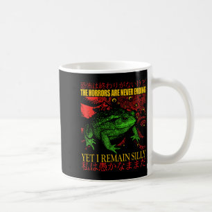 Japanese Frog Horrors Are Never Ending Yet I Remai Coffee Mug