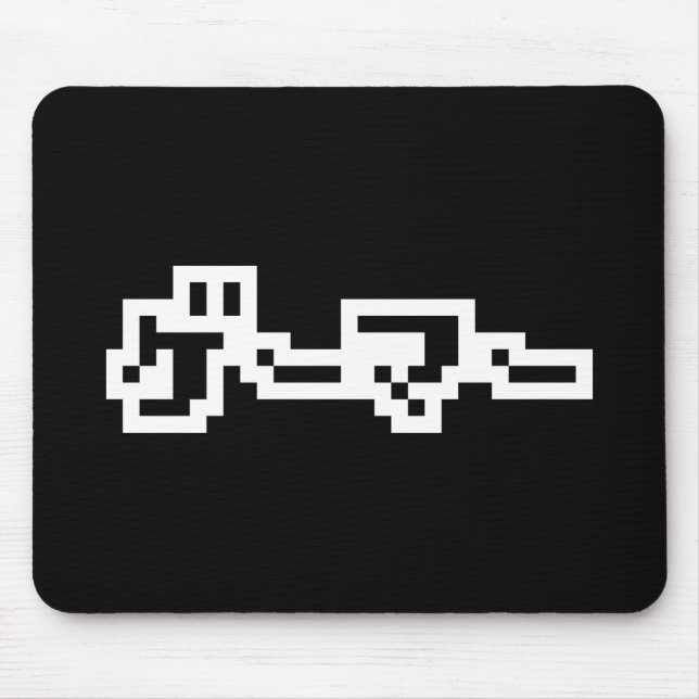 Japanese Gamer ゲーマー Japan Language Nihongo Mouse Pad (Front)
