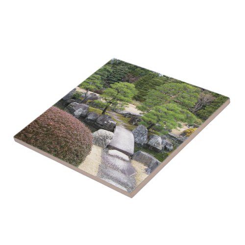 Japanese Garden 日本庭園 Ceramic Tile