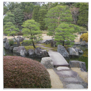 Japanese Garden 日本庭園 Cloth Napkin