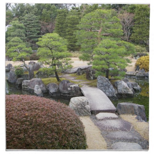 Japanese Garden 日本庭園 Cloth Napkin