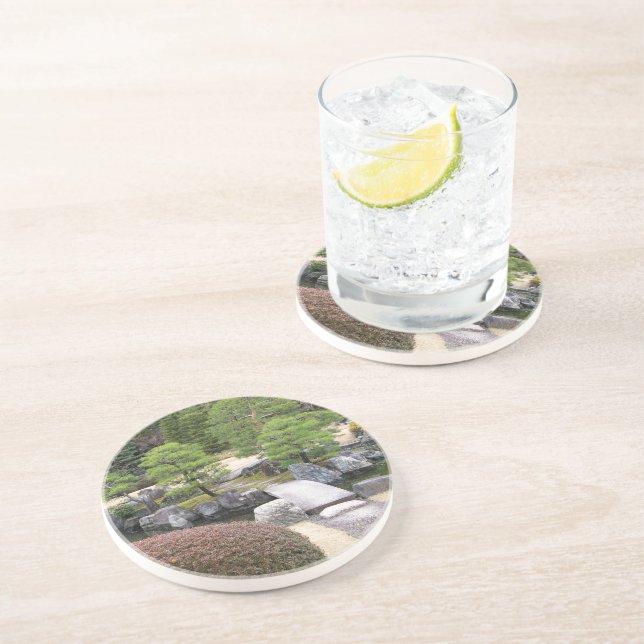 Japanese Garden 日本庭園 Coaster (Side)