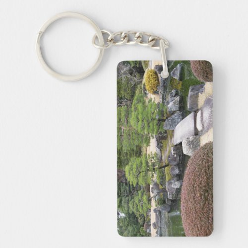 Japanese Garden 日本庭園 Keychain