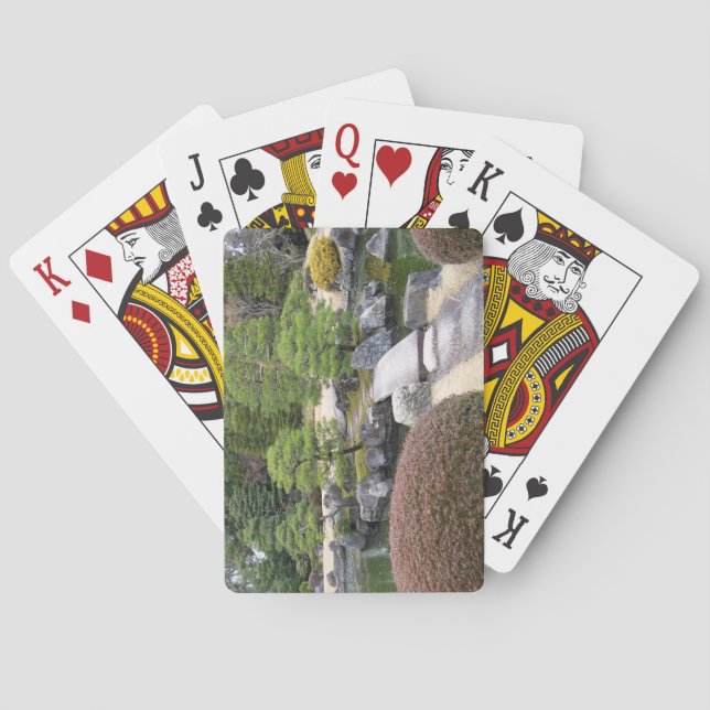 Japanese Garden 日本庭園 Poker Cards (Back)