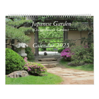 Japanese Garden 2025 Calendar