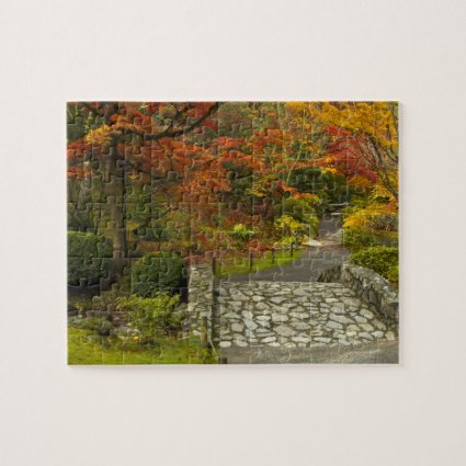 Japanese Garden Autumn puzzle