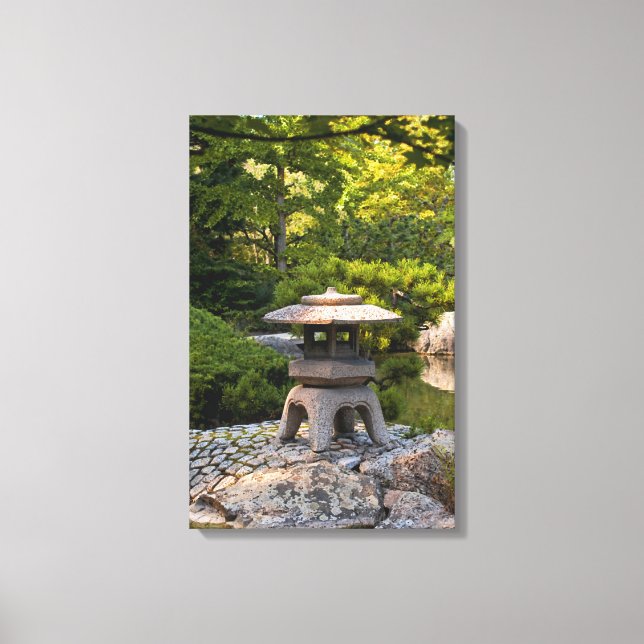 Japanese Garden Canvas Print (Front)