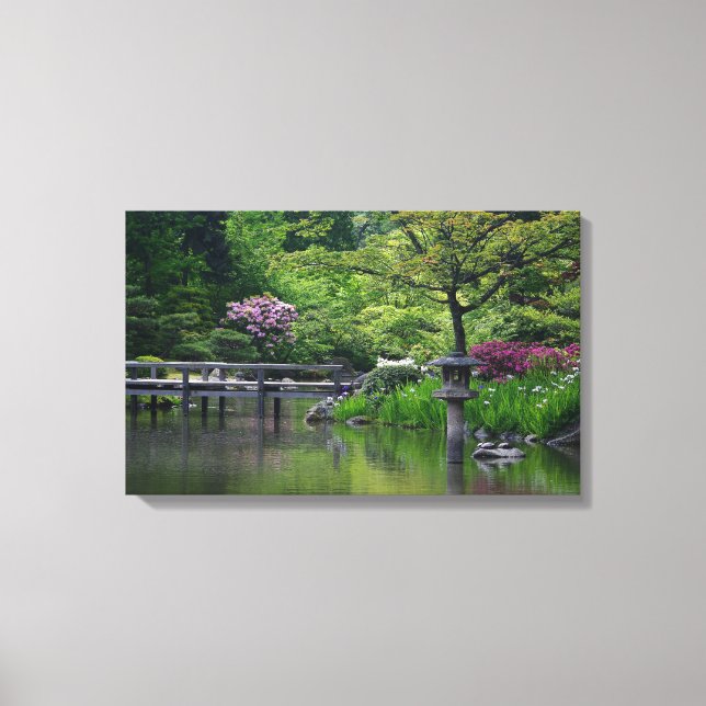 Japanese Garden Canvas Print (Front)
