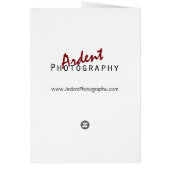 Japanese Garden Card (Back)