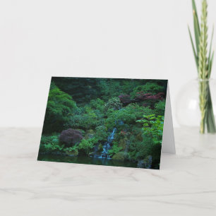 Japanese Garden Card