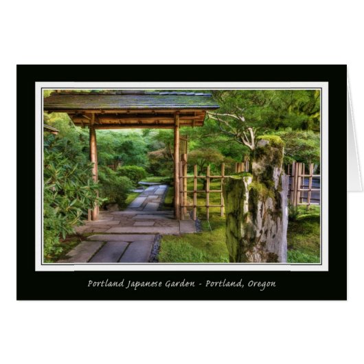 Japanese Garden Cards (Front Horizontal)