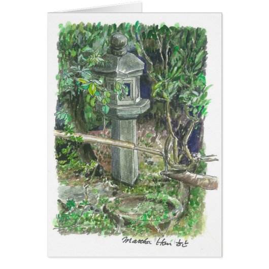 Japanese garden cards (Front)