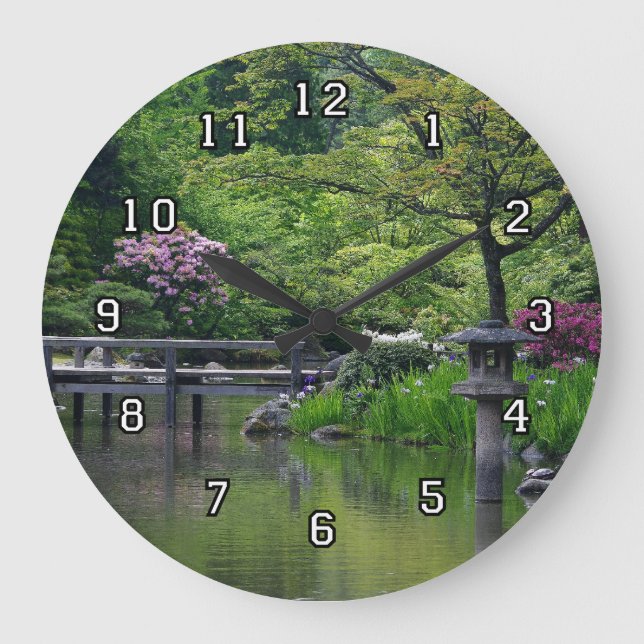 Japanese Garden clock (Front)