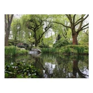 Japanese Garden in Leverkusen Postcard