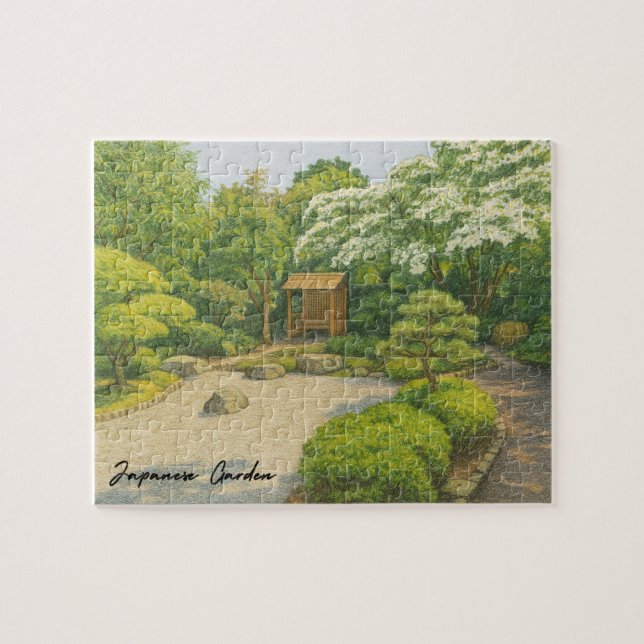 Japanese Garden Jigsaw Puzzle (Horizontal)