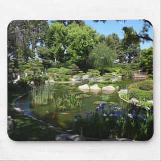 Japanese Garden Koi Pond and Nature Mouse Pad