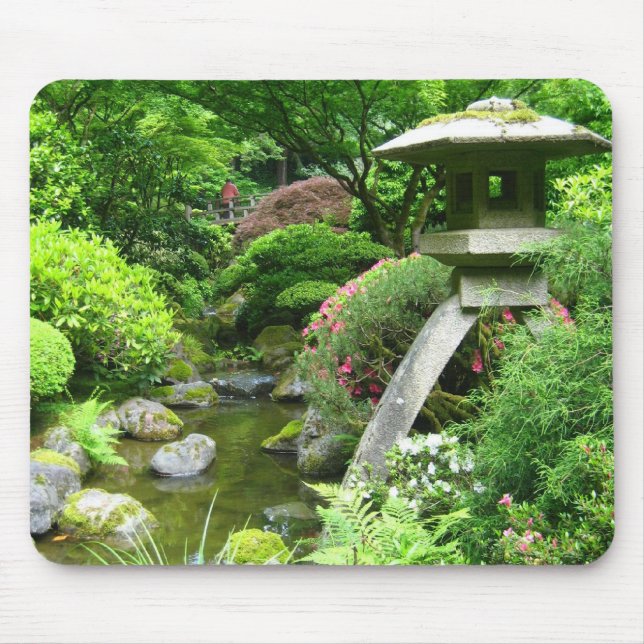 Japanese Garden Mousepad (Front)