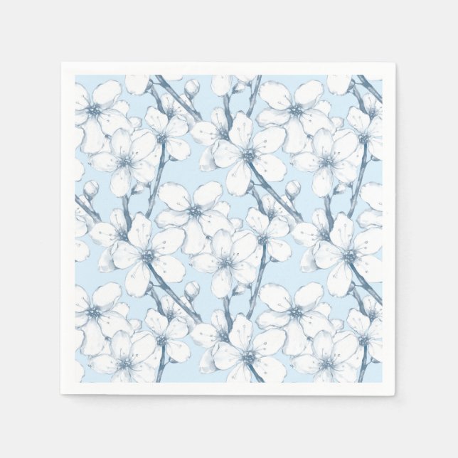 Japanese garden paper napkins (Front)